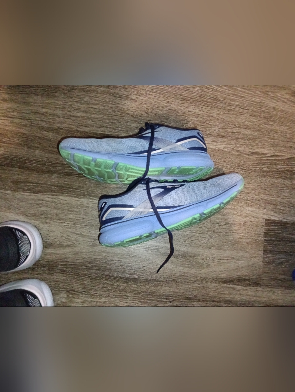 Brooks Ghost 15 Women’s Size 11 Running Shoes ‘vista Blue/linen’ - Picture 4 of 10